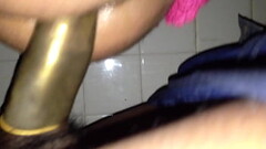 IMG 4804 Dando no Cine para Negao de 23CM usando a calcinha fio pink borboleta da Li esp da Wadr par Thumb