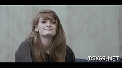 Legal age teenager rides a toy longing for sex Thumb