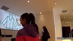 Striking czech teen gets seduced in the hypermarket and plowed in pov Thumb
