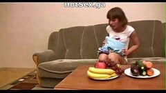 Russian group sex of a young couple with mature Thumb