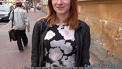 Redhead newbie banged at fake casting Thumb