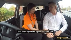 Sexy driving examinee fucked in the car Thumb