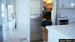 Busty stepdaughter pussyfucked on all fours Thumb