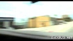 Explicit one-eyed monster riding with homosexuals Thumb