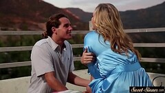 MILF stepmom cockriding after a fellatio Thumb