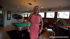 Wifey Swallows Her Second Load In A Row Thumb