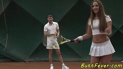 Bootylicous babe assfucked after tennis Thumb