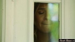 Cocksucking stepsister pounded outdoors Thumb