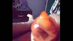 Desi Transexual Masturbates and Cums Indian Shemale Thumb