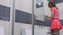 Beauty-Angels.com - Andrea B - Cutie masturbates in comfy bed Thumb