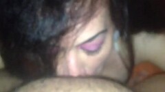 Trasvesti fea de buenas tetas me hace una cubana y se traga toda la verga PART 1 Thumb