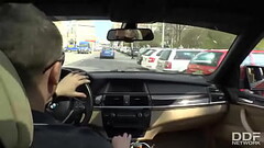 Lucky Driver: Deep Ass Fucking With Slim Russian Teen Thumb
