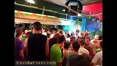 Men with hard cocks group masturbation and gay twinks boys cum party Thumb