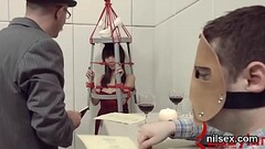 Horny teenie was taken in anal hole nuthouse for painful treatment Thumb