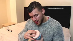 Warming up on the fleshlight before anal Thumb