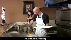 Sexy exhibitionist GFs are paid cash for some public fucking 3 Thumb