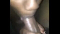 Horney ebony give a blowjob.MP4 Thumb
