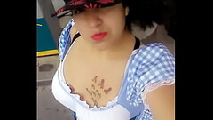 LoveDjOrale showing Ass in Public Tease Thumb