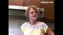 Old housewife sucking a young cock Thumb