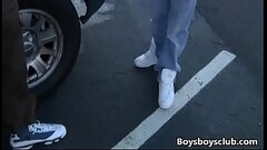 Muscled Black Gay Dude Fuck WHite Sexy Boy Hard 16 Thumb