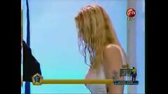 Alejandra D&iacute_az biombo y polera mojada &iexcl_Muy sexy! Thumb