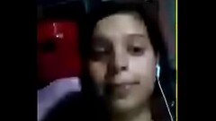 Hot assam girl Rakhi showing boobs and pussy ring on video calling. Thumb