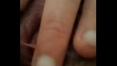 Fingering myself Thumb