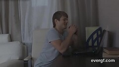 Skint dude allows spicy friend to pound his exgf for bucks Thumb
