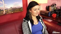 Fakeshooting Shy secretary convinced to fuck ugly guy on fake casting Thumb