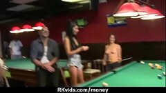 Sexy exhibitionist GFs are paid cash for some public fucking 2 Thumb