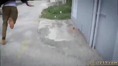 Young gay room sex video and big boy Suspect on the Run, Gets Deep Thumb