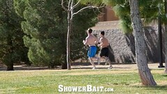 ShowerBait - Str8 guy gets his ass pounded after shower Thumb
