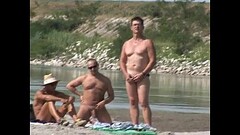 Tanned blonde riverside adventure Thumb