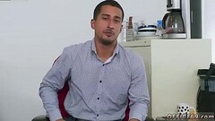 Straight guys cum together for money and older men gay blowjob sex Thumb