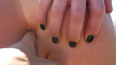 Felicity feline gets her asshole fingered by park ranger Thumb