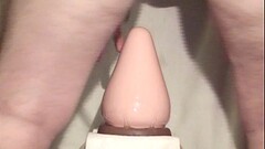 riding giant toy in my ass Thumb