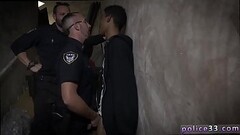 Leather cop blowjob video gay first time Suspect on the Run, Gets Thumb
