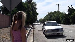 WANKZ- Hot Blonde Teen Loving Strange Dick Thumb