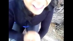 Asian girl giving BLOWJOB to small dick Thumb