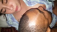 BBC licking sucking wet pussy pawg freak amateur Thumb