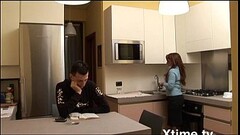 Young boy confides in her mom and she comforts him with a blow job Thumb