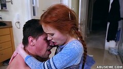 Petite Teen Dolly Little Likes It Rough and Hard on Thumb
