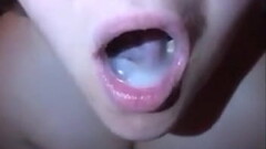 Wife Sucks Husband Dick &amp_ Swallow Huge Load Of Cum Thumb
