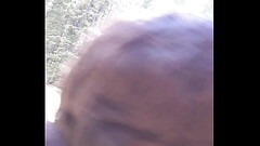 Petite Latinas sucks huge cock  and swallowed cum by riverfront Thumb