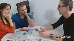 Flat broke fella lets spicy friend to penetrate his exgf for bucks Thumb
