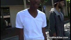 BlacksOnBoys - Interracial Bareback Hardcore Gay Fuck Video 08 Thumb