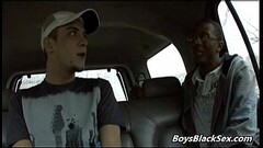 BlacksOnBoys - Interracial Bareback Hardcore Gay Fuck Video 10 Thumb
