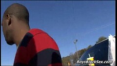 BlacksOnBoys - Interracial Bareback Hardcore Gay Fuck Video 13 Thumb
