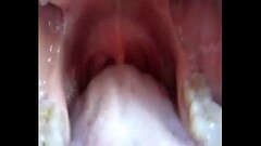 The inside of the mouth Thumb