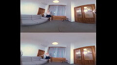 Sultry Cock Sucker: Blonde Russian Babe Swallows Cum in POV Thumb